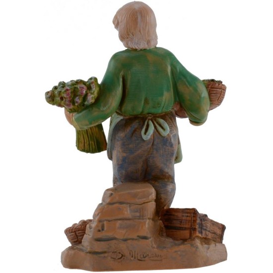 Fruttivendolo 12 cm Fontanini Mondo Presepi