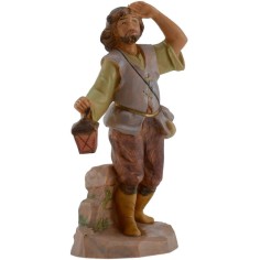 Shepherd with lantern 12 cm Fontanini 2