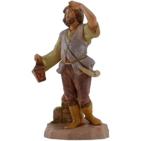 Shepherd with lantern 12 cm Fontanini