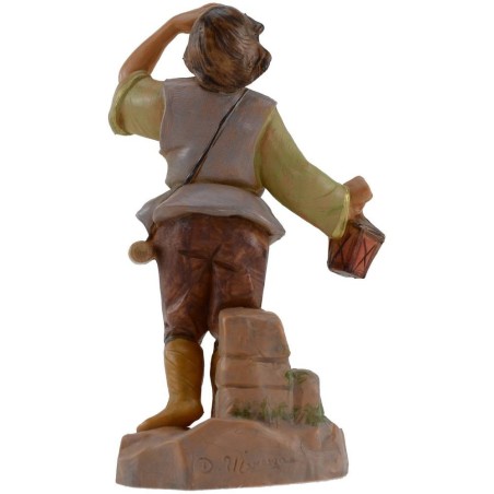 Shepherd with lantern 12 cm Fontanini