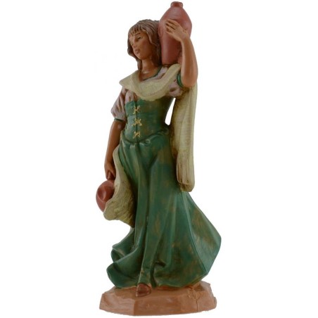Mujer con ánforas 12 cm Fontanini Mundo Pesebres