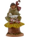 Pastorello seduto serie 12 cm Fontanini Mondo Presepi