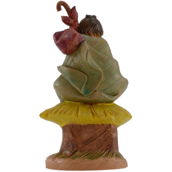 Pastorello seduto serie 12 cm Fontanini Mondo Presepi