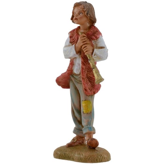 Giovane pifferaio serie 12 cm Fontanini Mondo Presepi