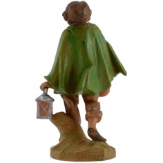 Pastorello con lanterna 12 cm Fontanini Mondo Presepi 2
