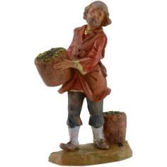 Vendedor de uvas 12 cm Fontanini Mundo Pesebres