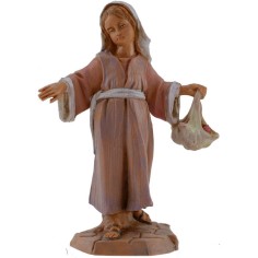 Girl with bassoon 12 cm series Fontanini