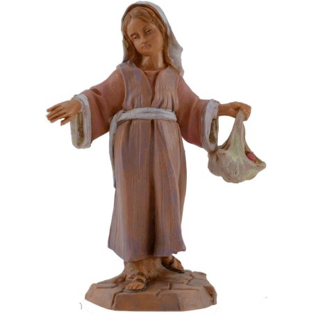 Girl with bassoon 12 cm series Fontanini