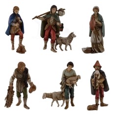 Set 6 statue 11cm Landi Moranduzzo Mondo Presepi 2