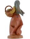 Woman with basket 12 cm Fontanini