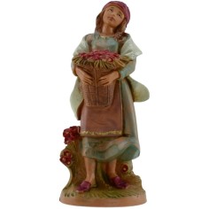Florista 12 cm Fontanini Mundo Pesebres