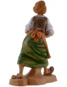 Donna con vassoio 12 cm Fontanini Mondo Presepi