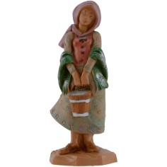Woman with bucket 12 cm Fontanini