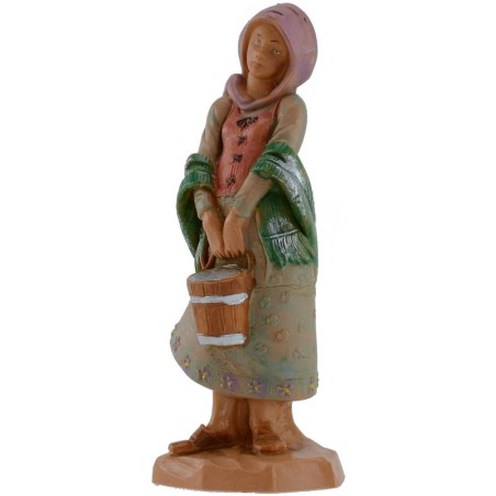 Woman with bucket 12 cm Fontanini