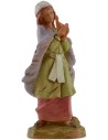 Woman with lamp 12 cm Fontanini