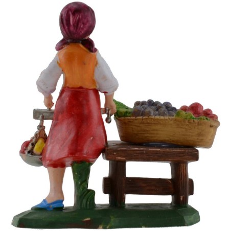 Frutera 10 cm en pvc Mundo Pesebres