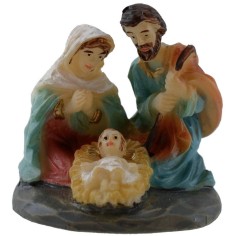 Nativity 3 cm in resin