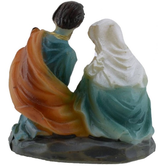 Nativity 3 cm in resin