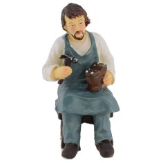 Resin seated shoemaker 8 cm series