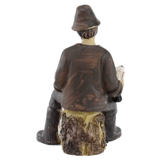 Esquilador de ovejas en resina serie 8 cm Mundo