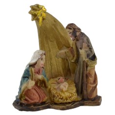 Natività con Stella Cometa 3 cm in resina