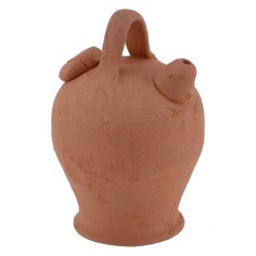 Anfora due fori in terracotta cm 3,4 Mondo Presepi