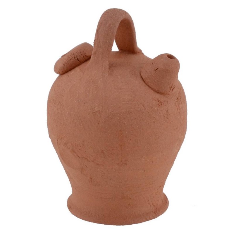 Terracotta amphora with two holes 3.4 cm