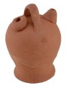 Amphora two holes in terracotta cm 3.7