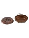 Copper pan ø 3.2 cm with lid