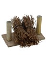 Fajos de leña apilados cm 8,5x6,5x4,5 h. Mondo Presepi