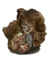 Natività in resina nella grotta cm 4,5