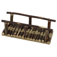 Ponte in legno cm 14,8x4,6x5,4 h. Mondo Presepi 2
