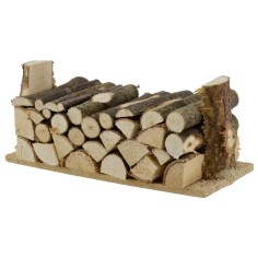 Stacked wood 11x5x4.5 cm h. 2
