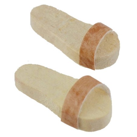 Wooden clogs 2 cm