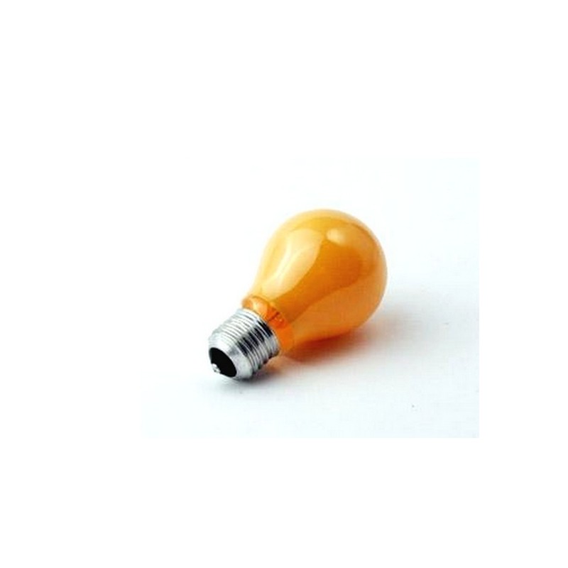Lampada goccia Arancio E27-40W -Lampade presepe Mondo Presepi