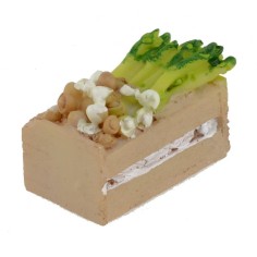 Resin box with vegetables cm 3x2x2 h. 2