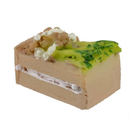 Caja de resina con verduras cm 3x2x2 h. Mundo