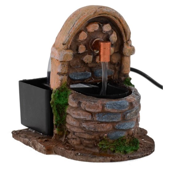 Fuente funcional para belén de 9,5x11x10,5 cm h.