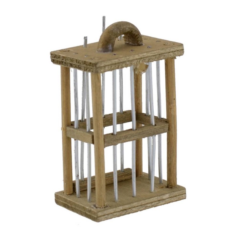 Bird cage 3.7x2.4x7 cm h.