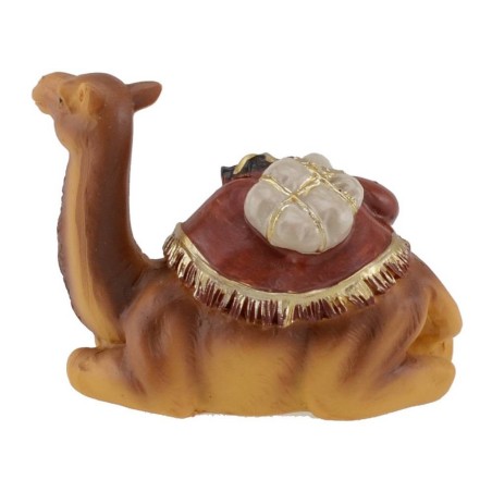 Seated dromedary in resin 6.5 cm