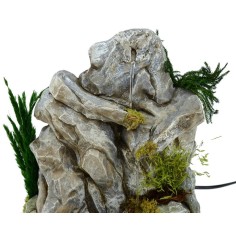 Working waterfall in resin by Pigini cm 24x20x29 h. 2