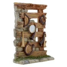 Resin workshop with musical instruments cm 11x4x14,5 h. 2