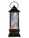 Lanterna con Natività cm 10,5x10,5x28 h.
