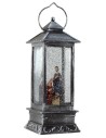 Lanterna con Natività cm 10,5x10,5x28 h.
