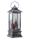 Lantern with Nativity cm 10,5x10,5x28 h. 