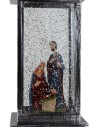Lantern with Nativity cm 10,5x10,5x28 h. 