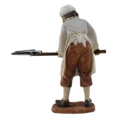 Panadero de resina 9 cm Mundo Pesebre 2