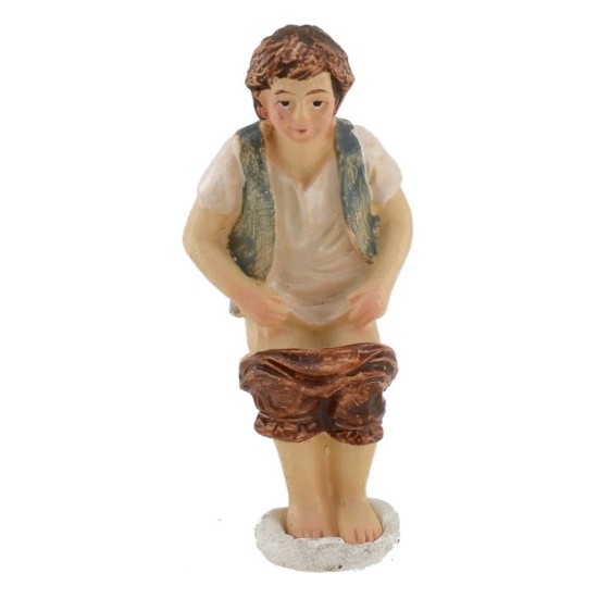 Hombre que hace sus necesidades serie 8 cm en resina