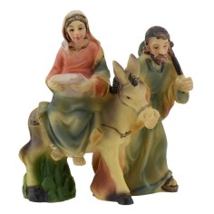 Ricerca dell'alloggio 6 cm in resina Mondo Presepi