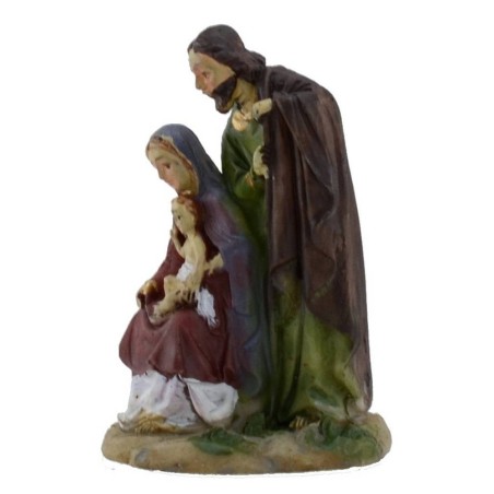 Nativity 6 cm in resin
